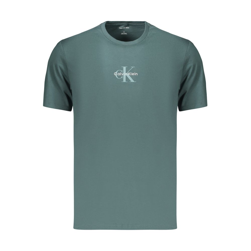 Calvin Klein Blue Cotton Men's T-Shirt | Regal Royce