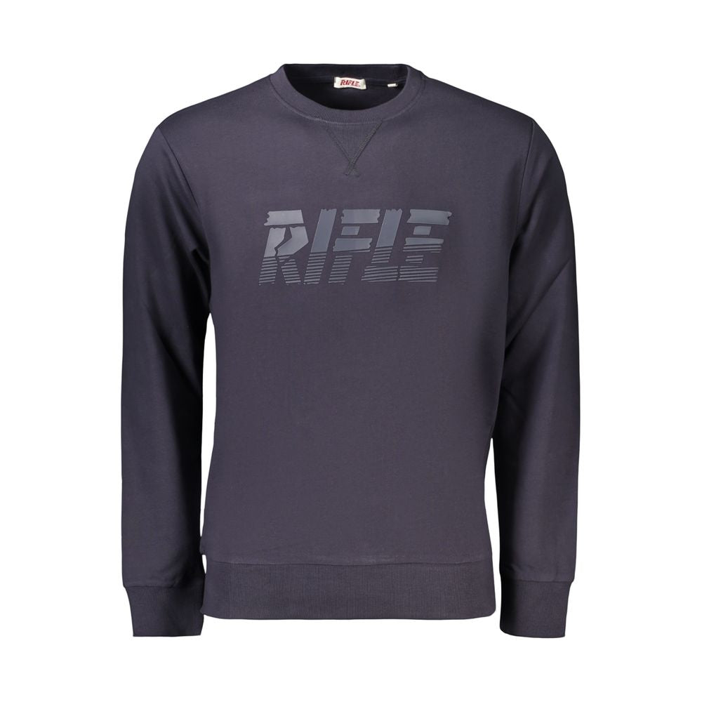 Rifle Blue Cotton Men's Sweatshirt | Regal Royce