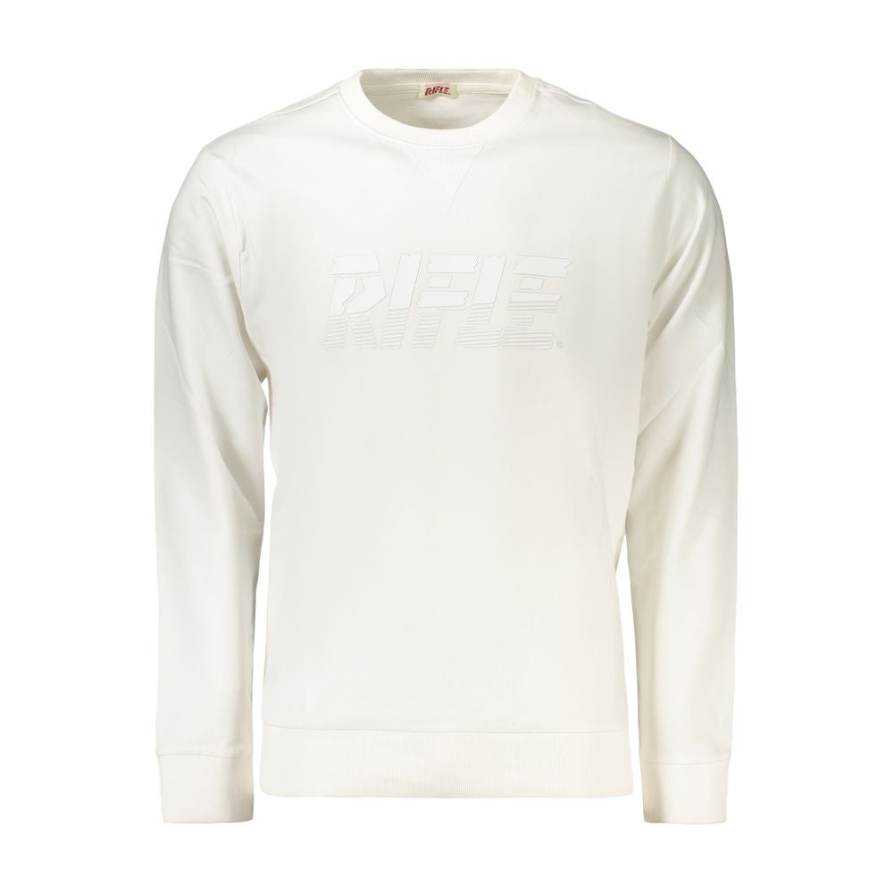 Rifle White Cotton Men Sweatshirt | Regal Royce