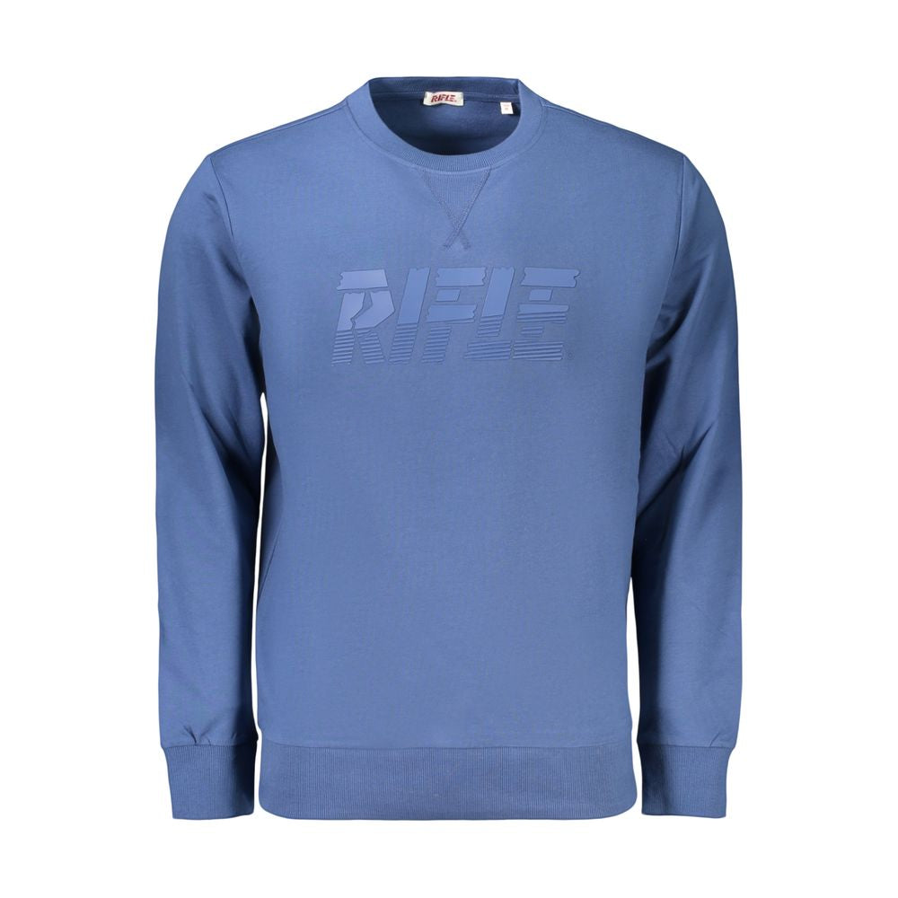 Rifle Blue Cotton Men's Sweatshirt | Regal Royce