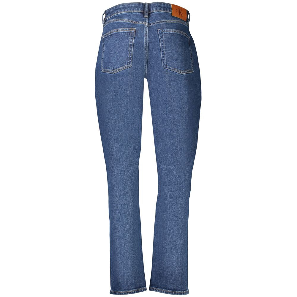 Calvin Klein Blue Cotton Women's Jeans | Regal Royce