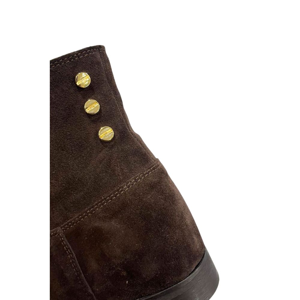 Borbonese Brown Leather Women Boot | Regal Royce