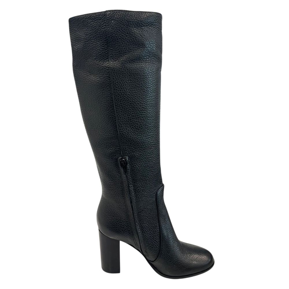 Borbonese Black Leather Women Boot | Regal Royce