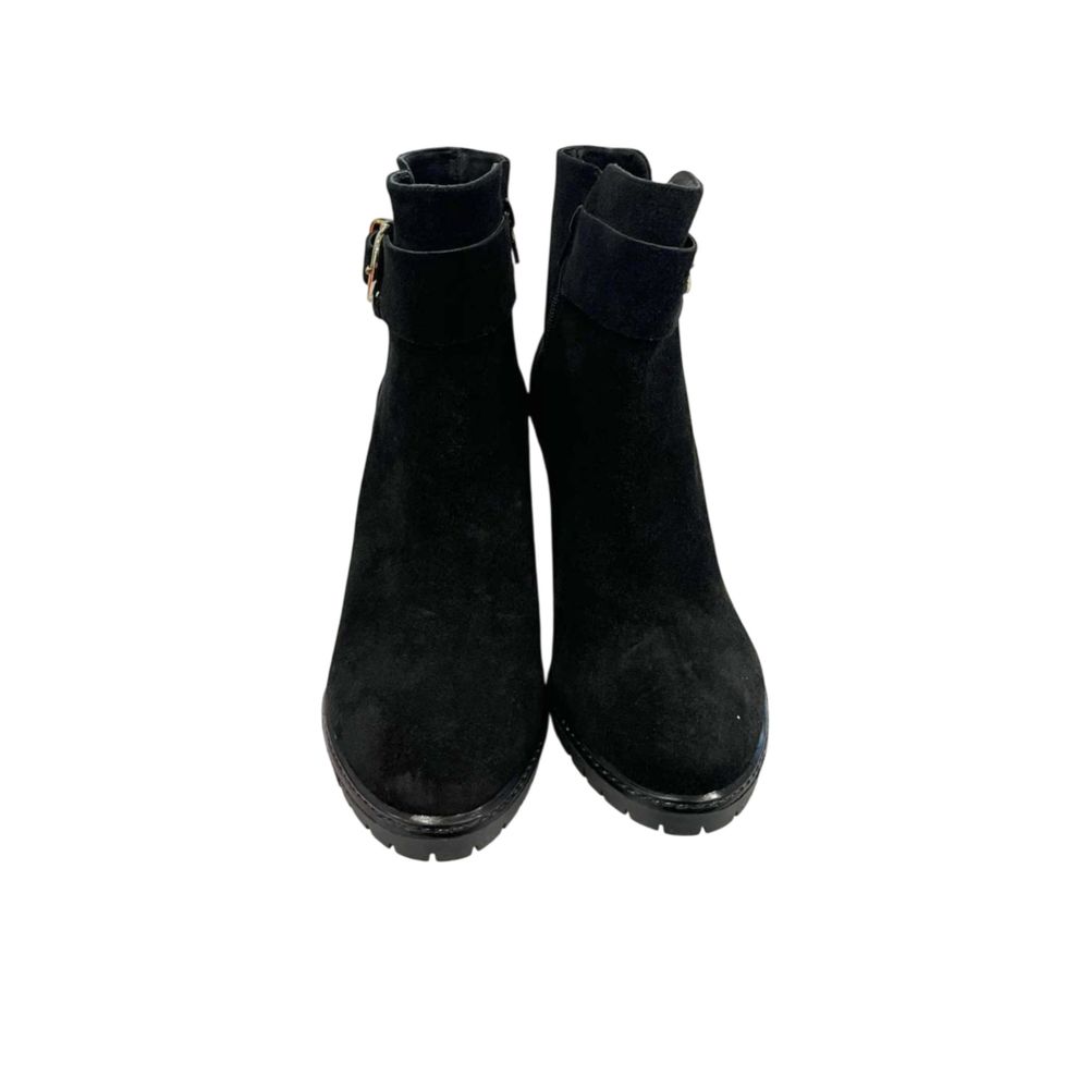 Borbonese Black Leather Women's Boot | Regal Royce