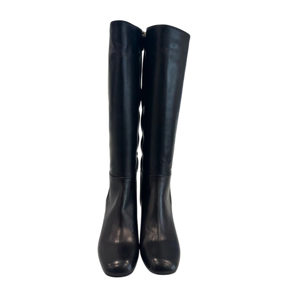 Borbonese Black Leather Women Boot | Regal Royce