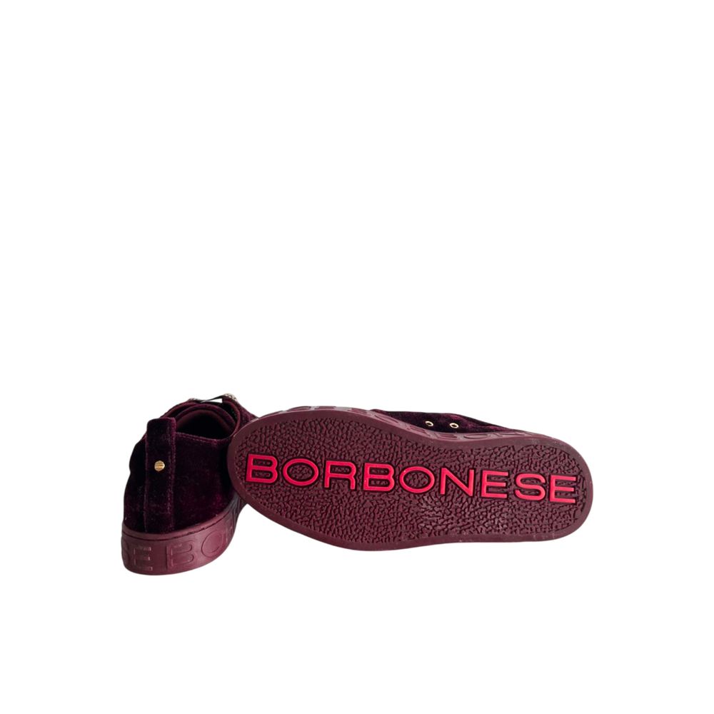 Borbonese Red Synthetic Women Sneaker | Regal Royce