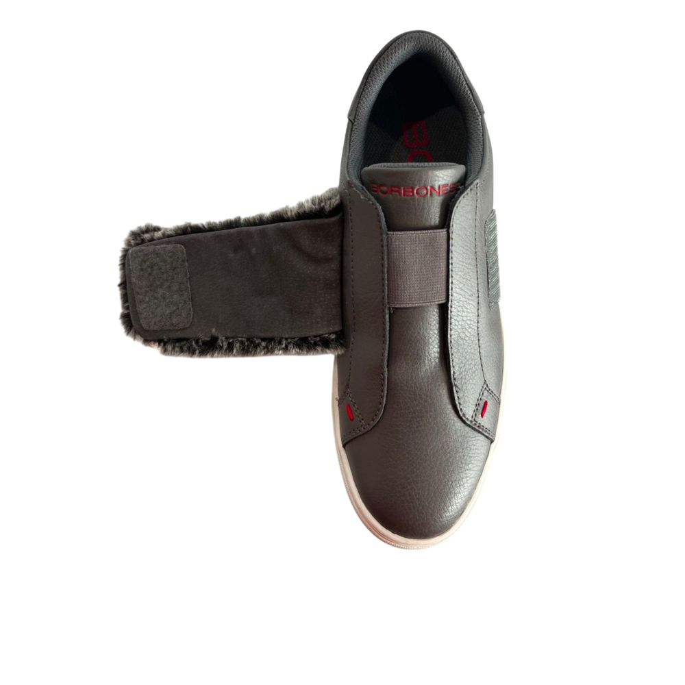 Borbonese Grey Rubber Women Sneaker | Regal Royce