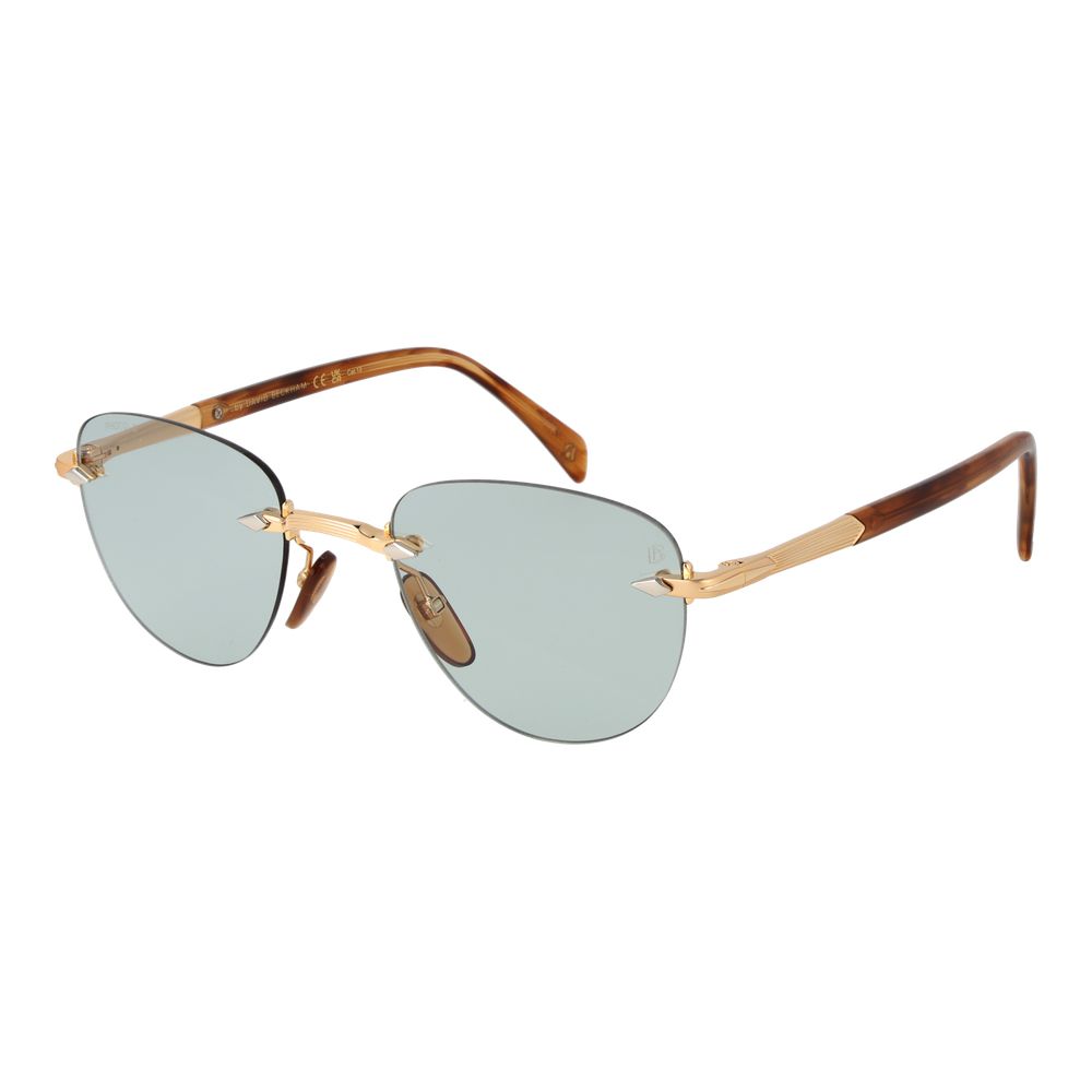 David Beckham Gold Metal Sunglasses | Regal Royce