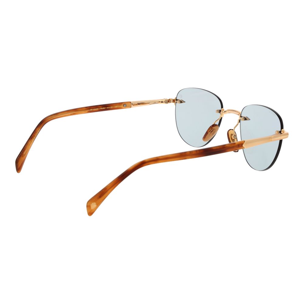 David Beckham Gold Metal Sunglasses | Regal Royce