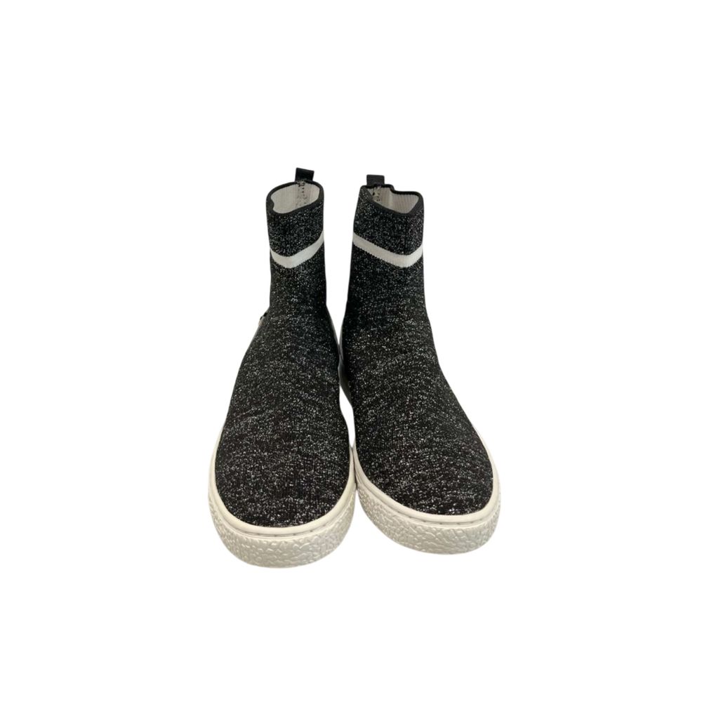 Borbonese Black Rubber Women Sneaker | Regal Royce