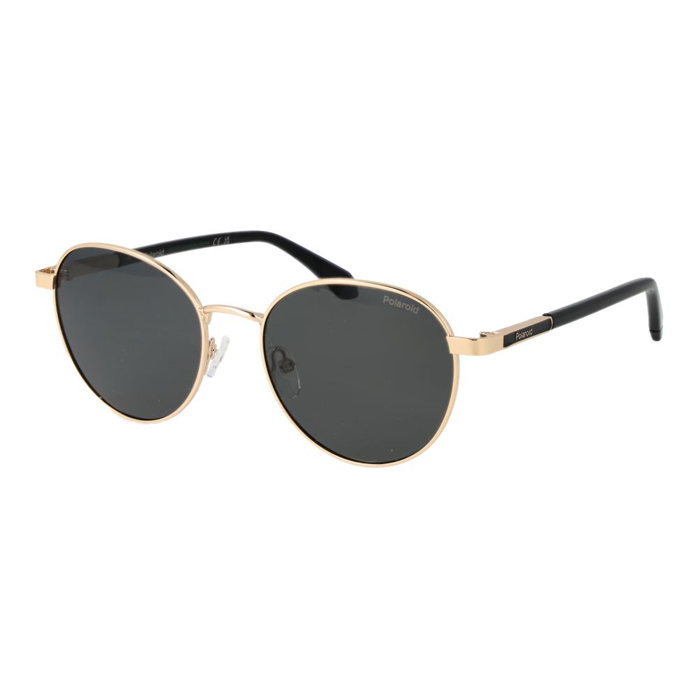 Polaroid Gold Metal Sunglasses | Regal Royce