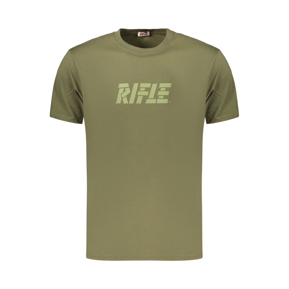 Rifle Verde Cotton Uomo T-Shirt | Regal Royce