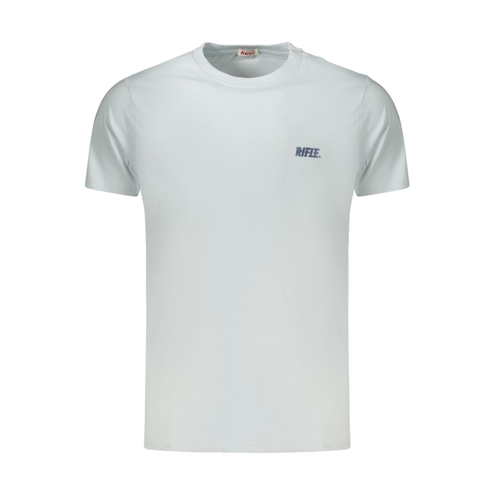 Rifle Light Blue Cotton Men's T-Shirt | Regal Royce