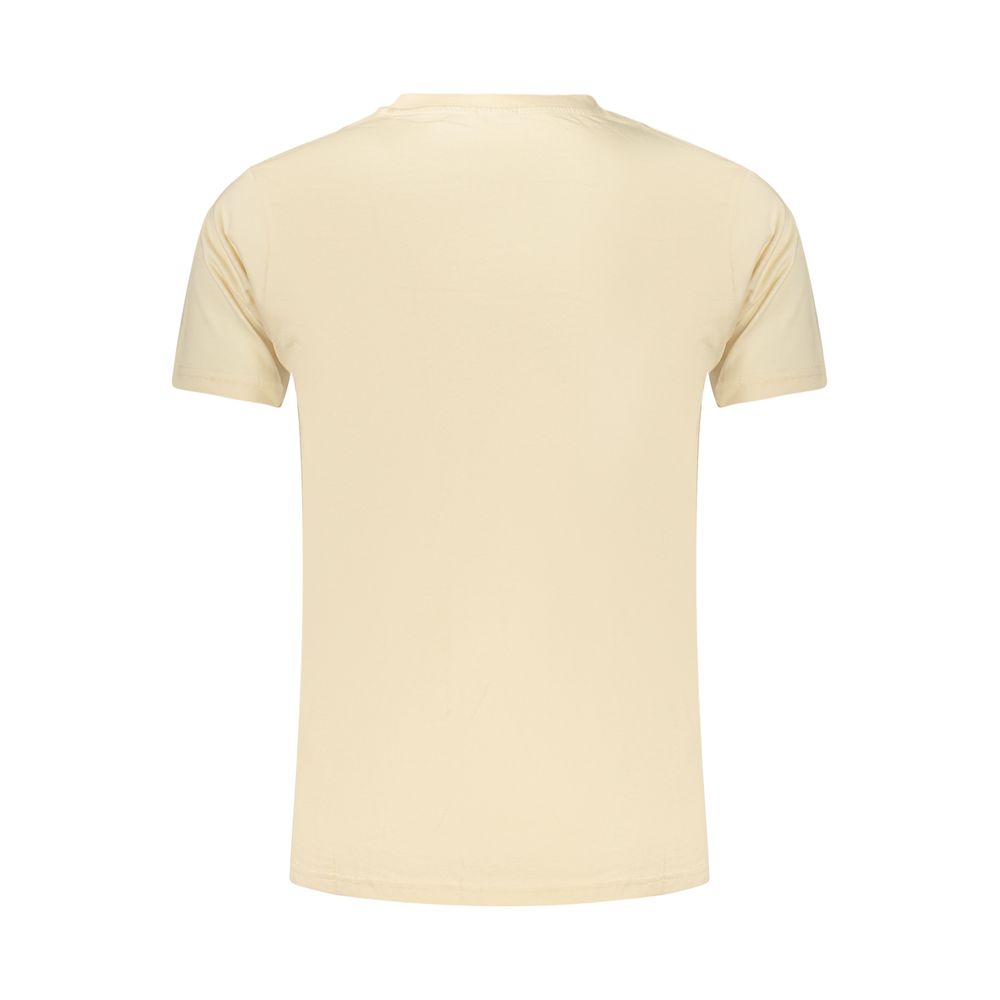Rifle Beige Cotton Men's T-Shirt | Regal Royce