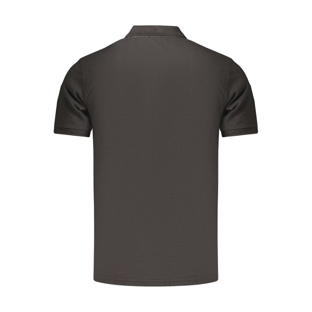 Rifle Black Cotton Men's Polo | Regal Royce