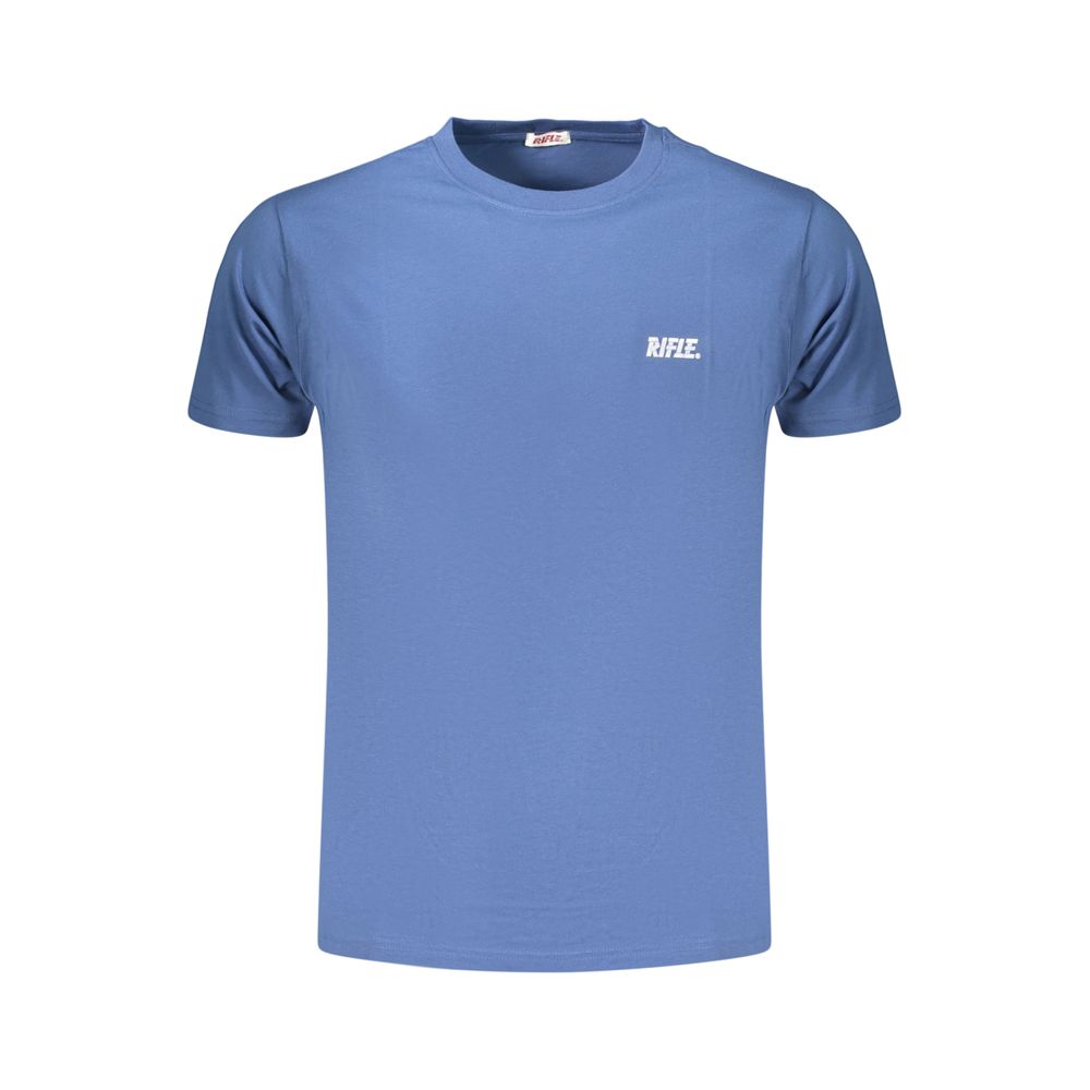 Rifle Blu Cotton Men's T-Shirt | Regal Royce