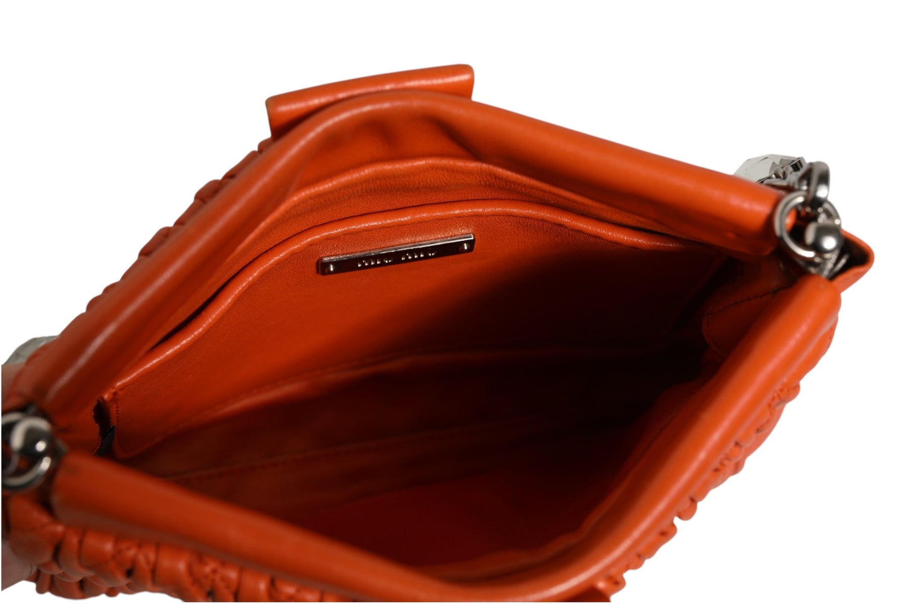 Miu Miu Orange crystal crossbodybag | Regal Royce