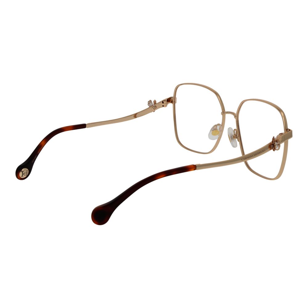 Carolina Herrera Gold Metal Glasses (Frames) | Regal Royce