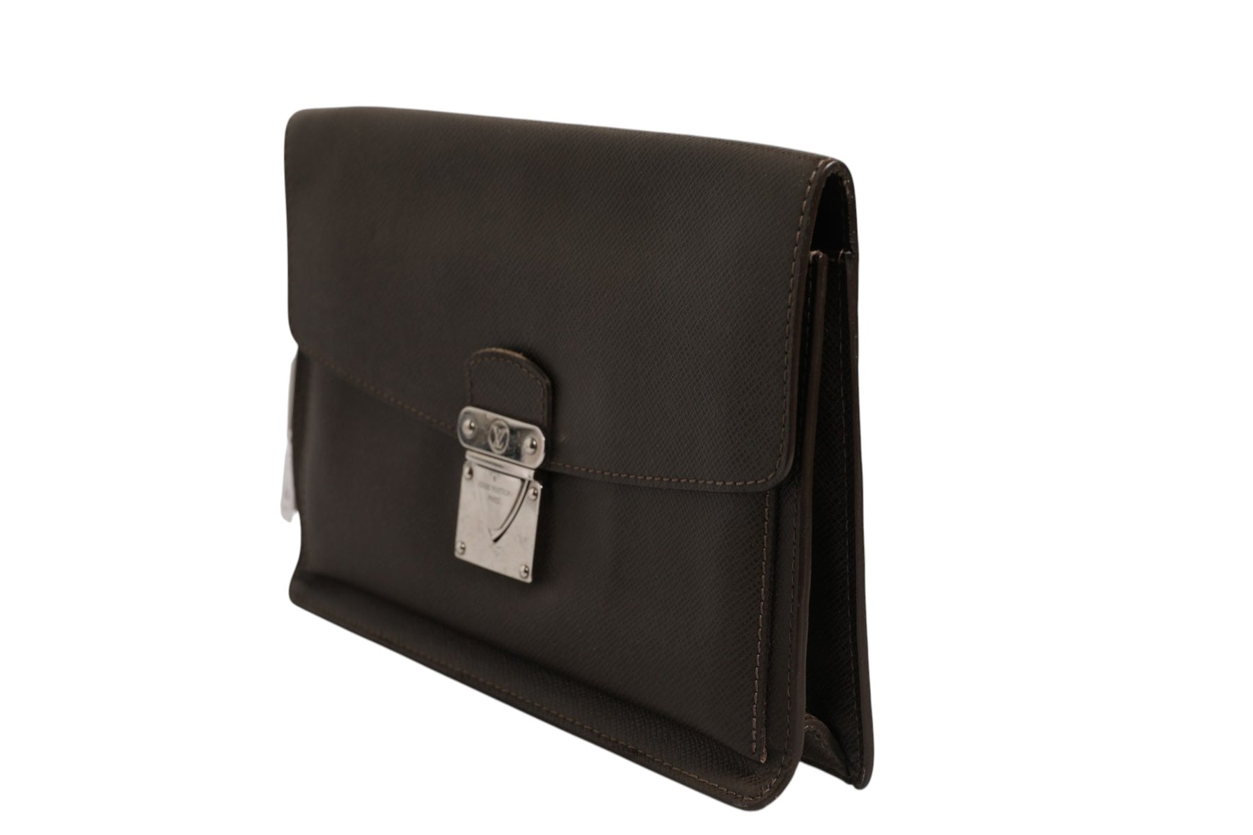 Louis Vuitton Belaia Clutch Taiga Leather | Regal Royce
