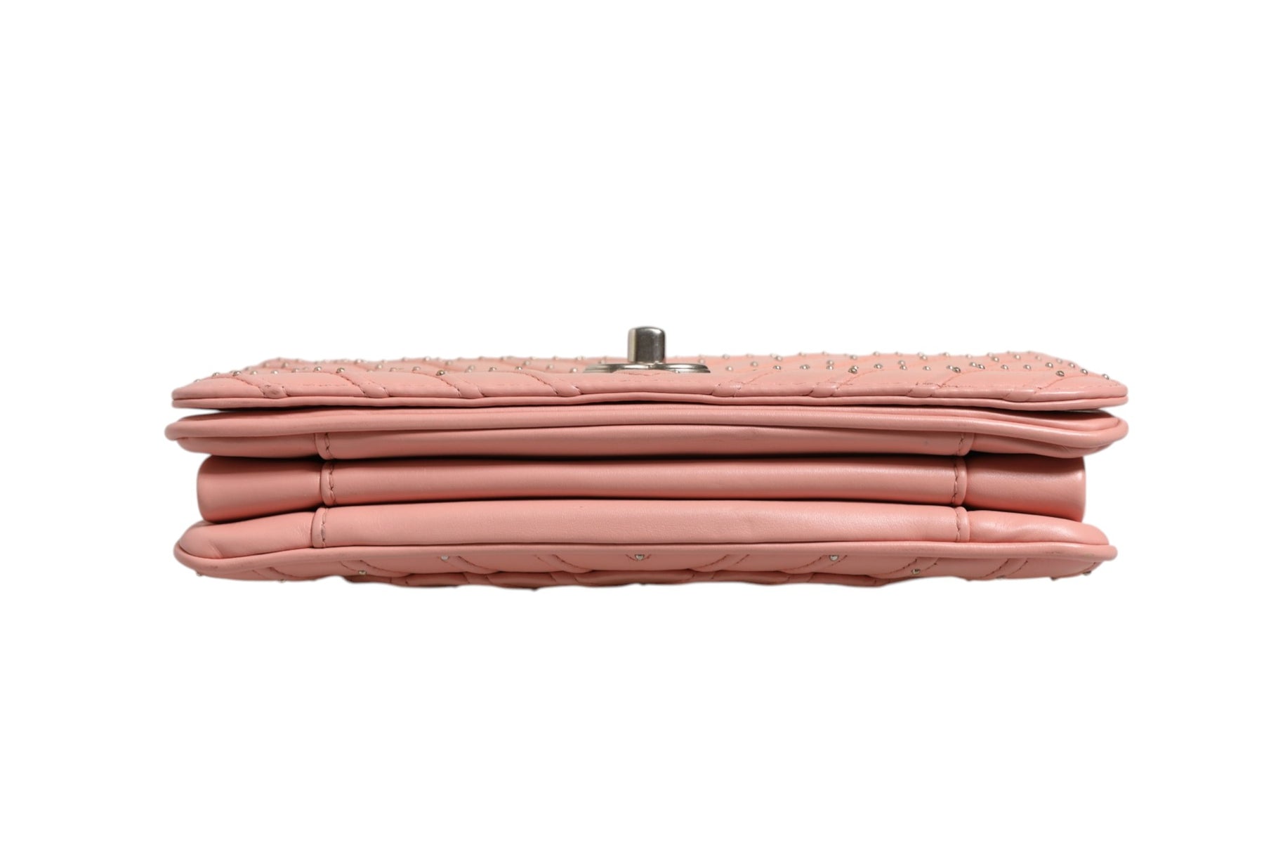 Chanel Small Classic Double Flap Bag Light Pink Chevron | Regal Royce