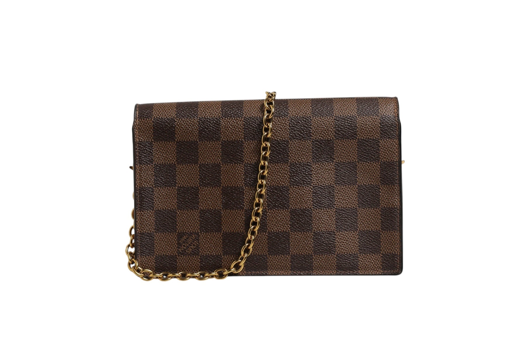 Louis Vuitton Damier Ebene Vavin Chain Wallet | Regal Royce