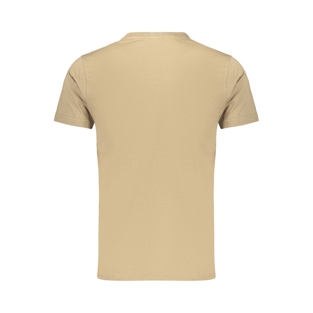 Rifle Brown Cotton Men's T-Shirt | Regal Royce
