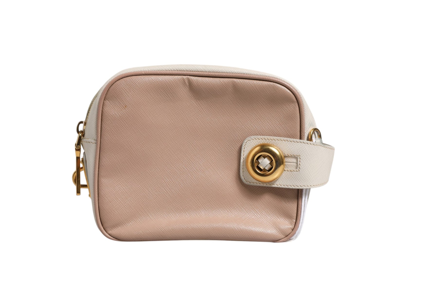 Prada Clay Gray Small Leather Shoulder Bag | Regal Royce