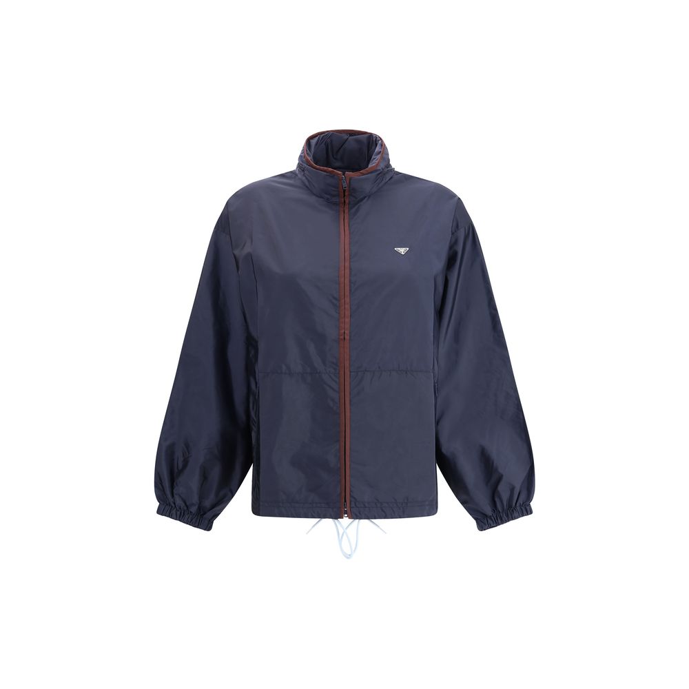 Prada Blue Polyamide Shell Jacket | Regal Royce