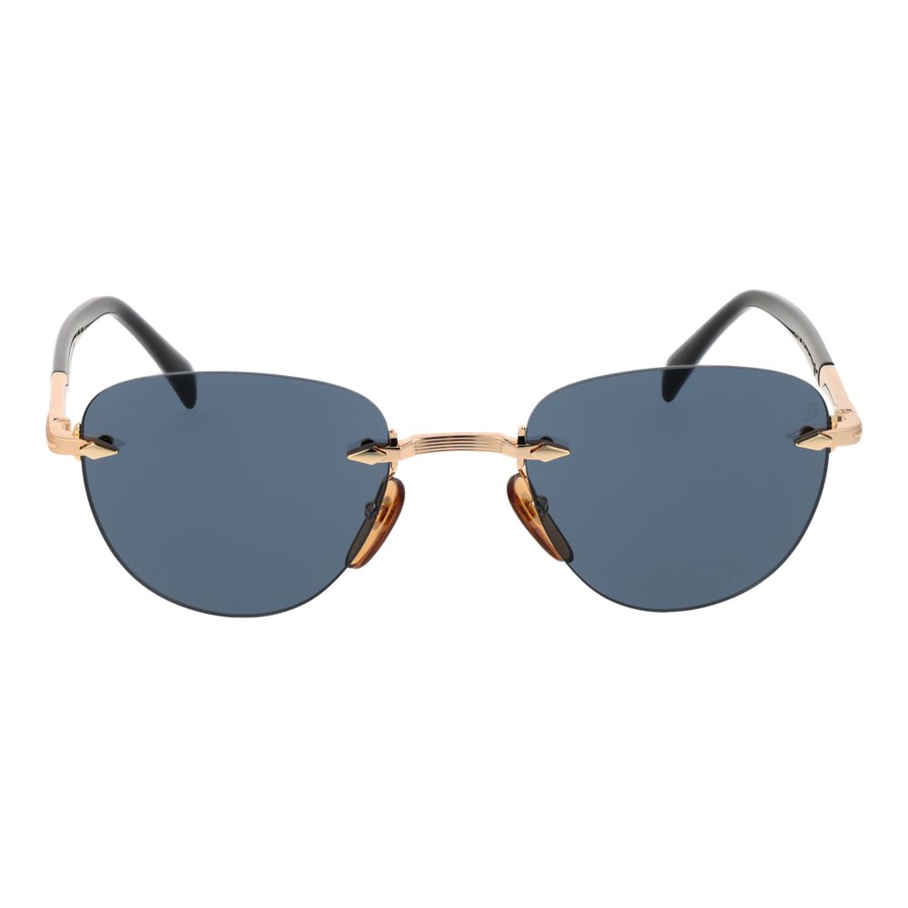 David Beckham Rose Gold Metal Sunglasses | Regal Royce