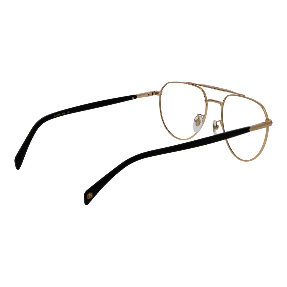 David Beckham Gold Metal Glasses (Frames) | Regal Royce