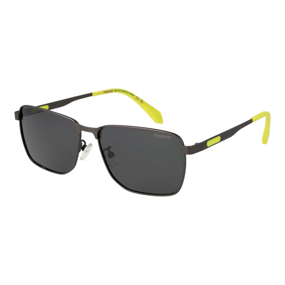 Polaroid Gray Metal Sunglasses | Regal Royce