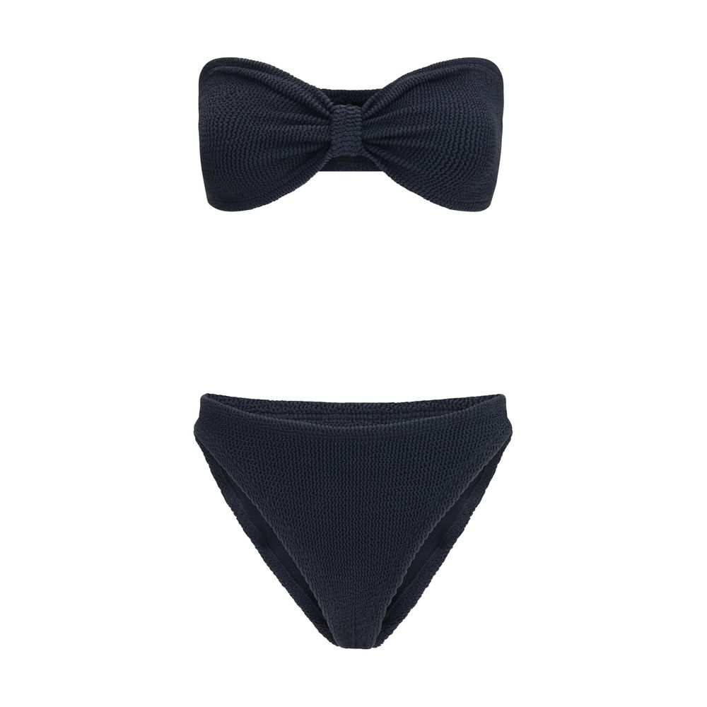 Hunza G Black Polyamide Bikini | Regal Royce