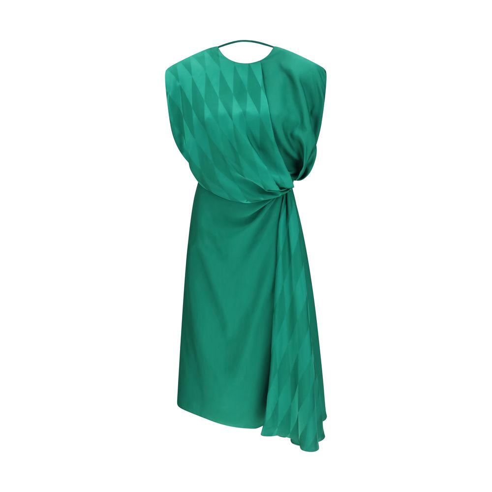 Versace Bicolor Silk Casual Dress | Regal Royce