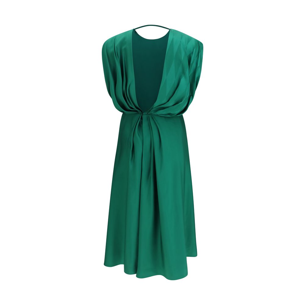 Versace Bicolor Silk Casual Dress | Regal Royce