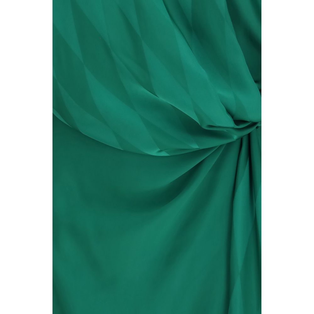 Versace Bicolor Silk Casual Dress | Regal Royce