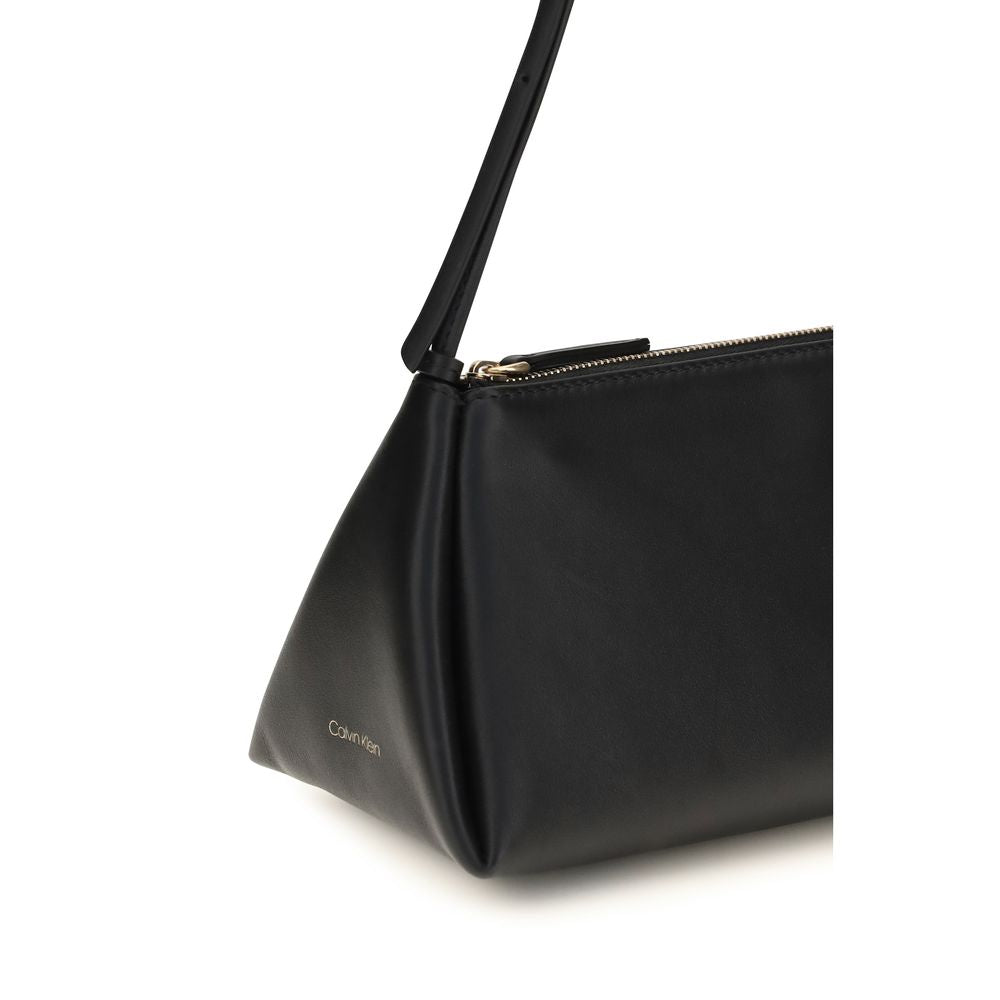 Calvin Klein Black Calf Leather Bos Taurus Handbag | Regal Royce