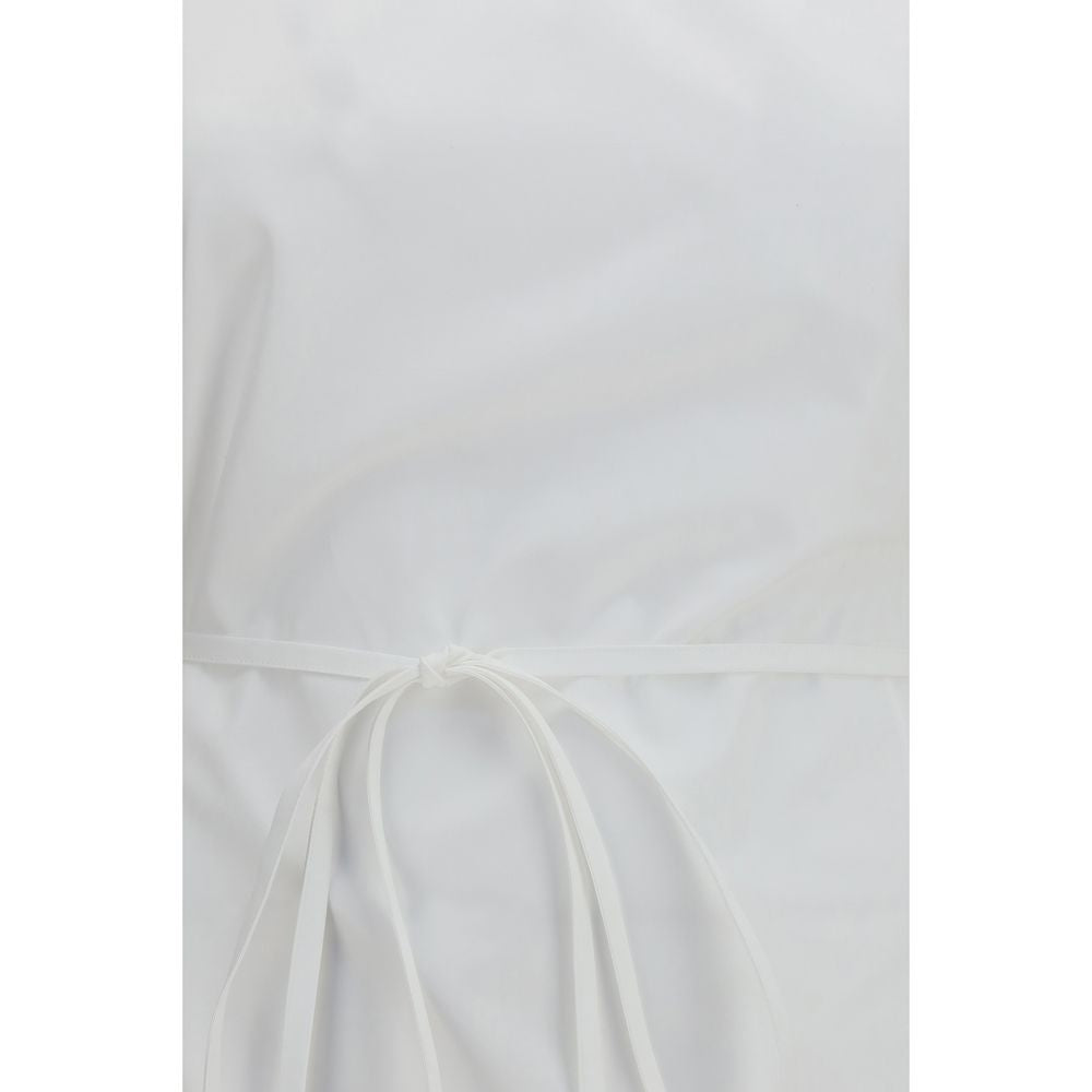 Calvin Klein White Cotton Shortsleeve Shirt | Regal Royce