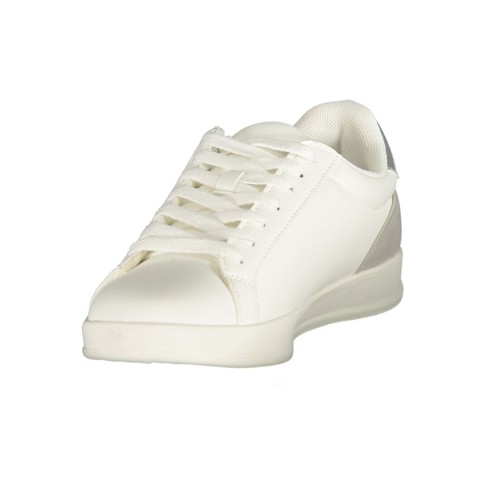 U.S. POLO ASSN. "White Polyurethane Women's Sneaker" | Regal Royce