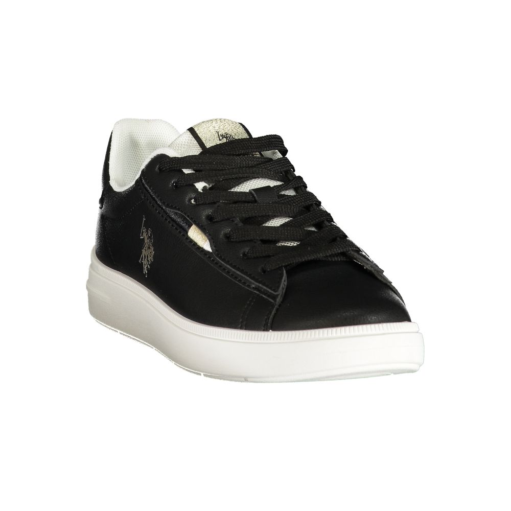 U.S. POLO ASSN. Nero Polyurethane Women's Sneaker | Regal Royce