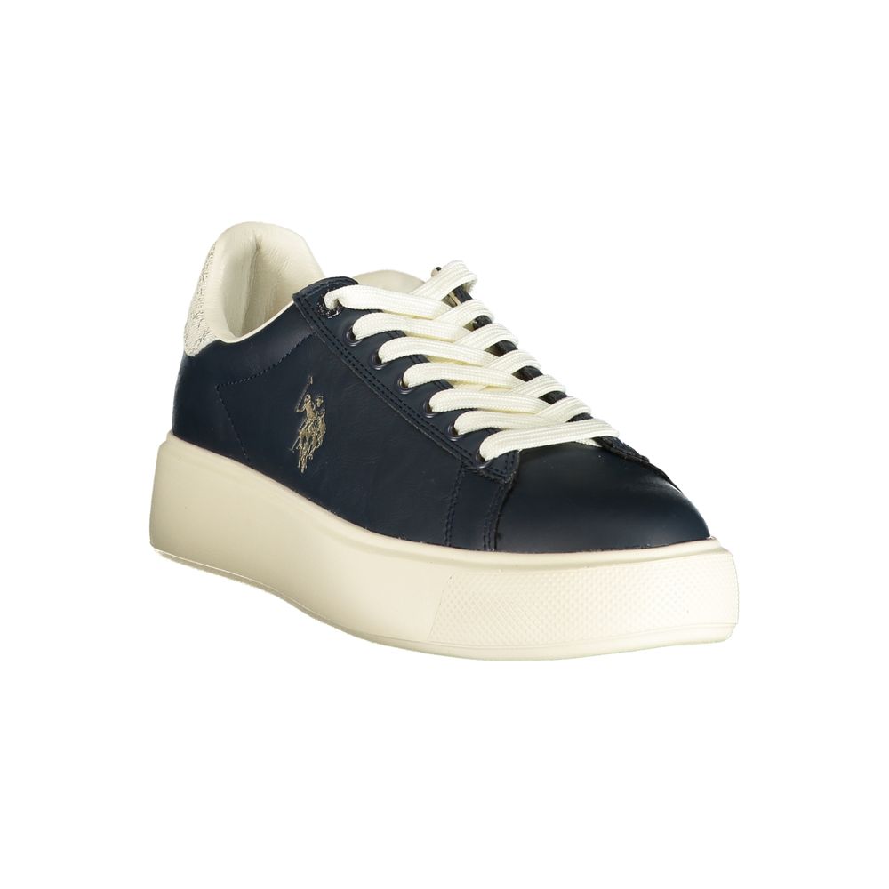 U.S. POLO ASSN. Blue Polyurethane Womens Sneaker | Regal Royce