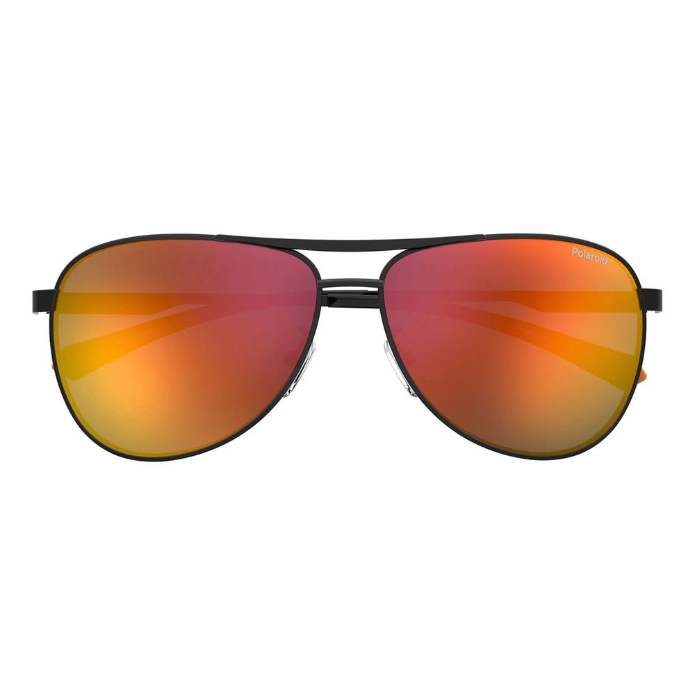 Polaroid Black Stainless Steel Sunglasses | Regal Royce