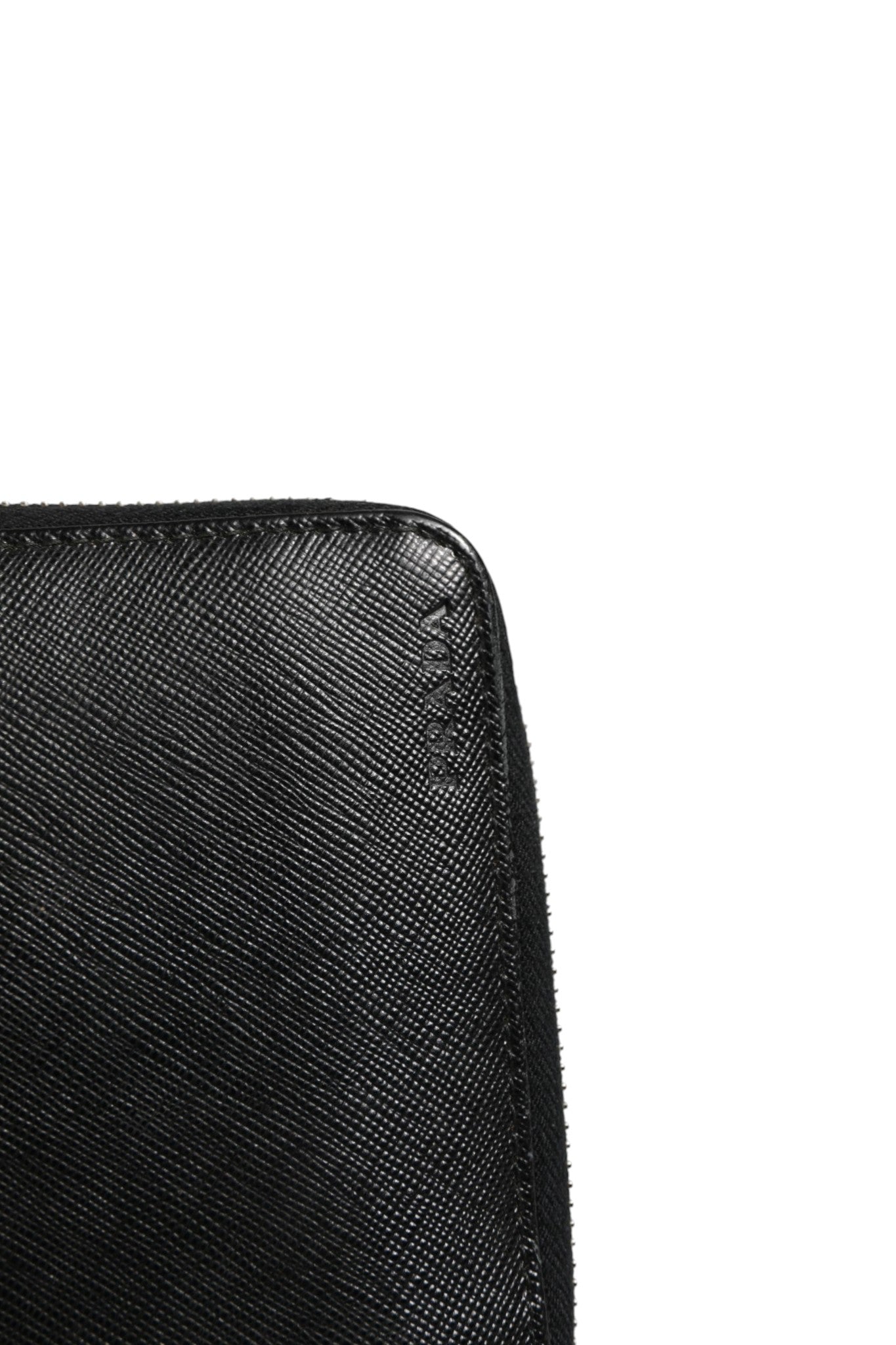 Prada Baltico Saffiano Leather Zip Travel Wallet | Regal Royce