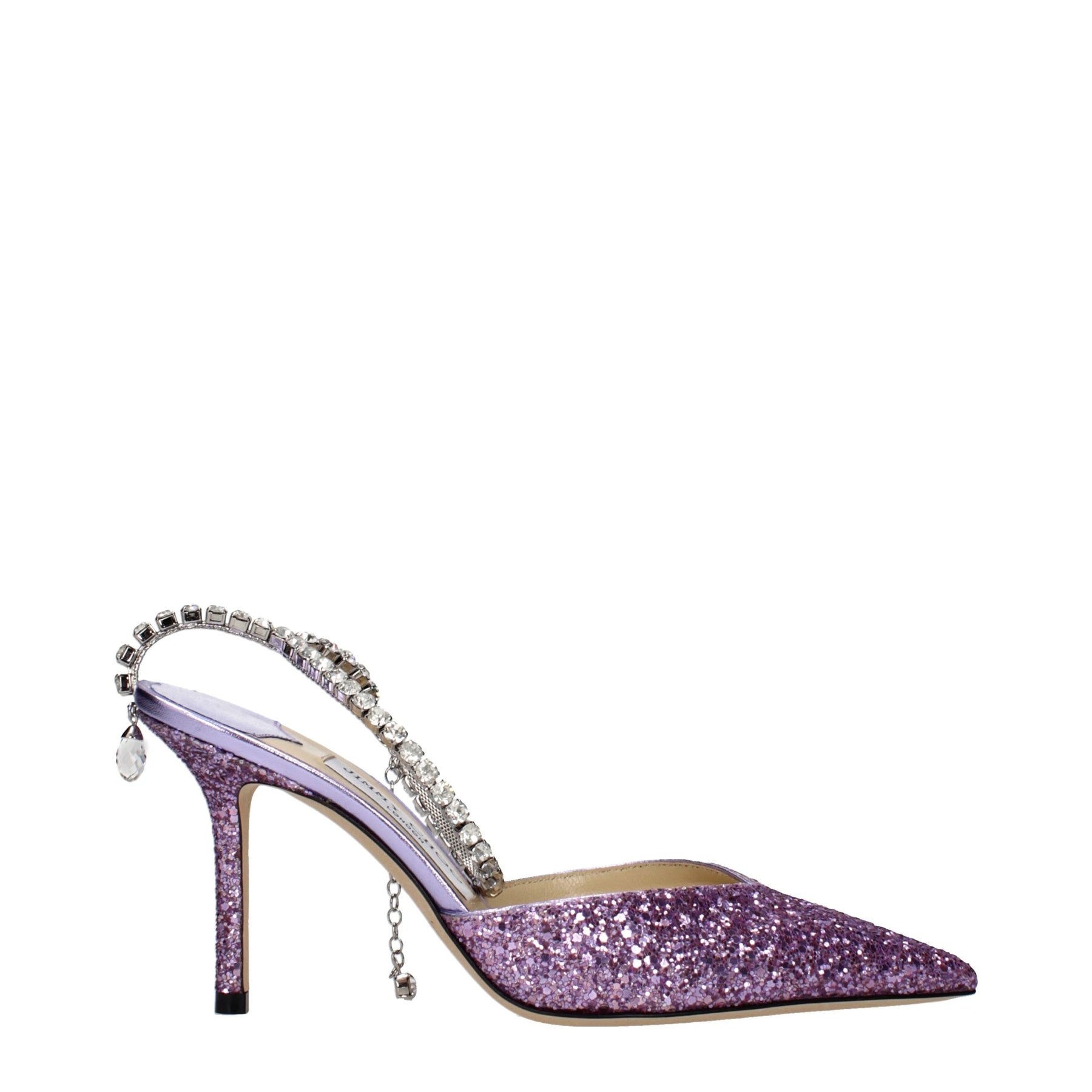 Jimmy Choo Purple Plastic Stiletto Heel Sandals | Regal Royce