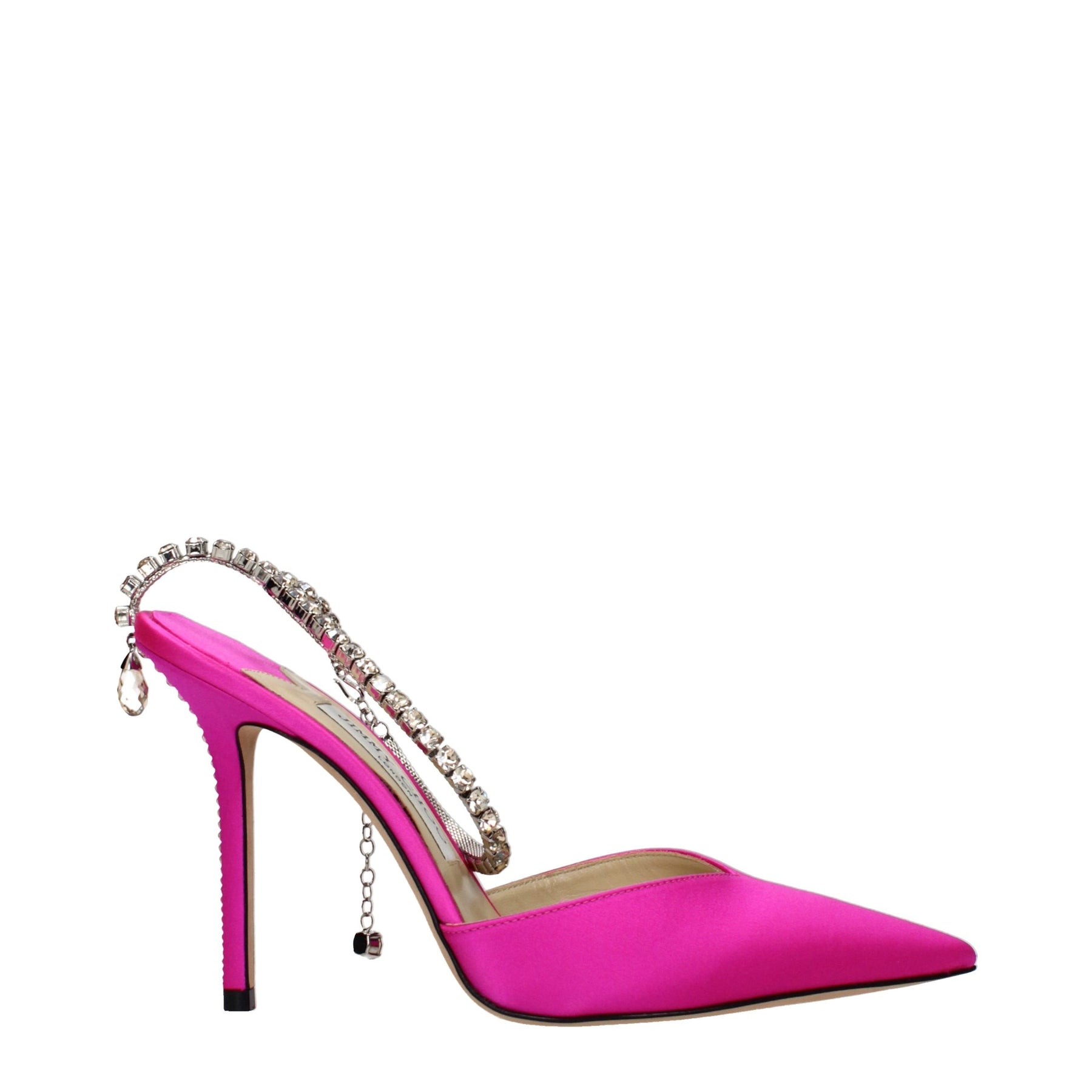 Jimmy Choo Pink Satin Stiletto Heel Sandals | Regal Royce