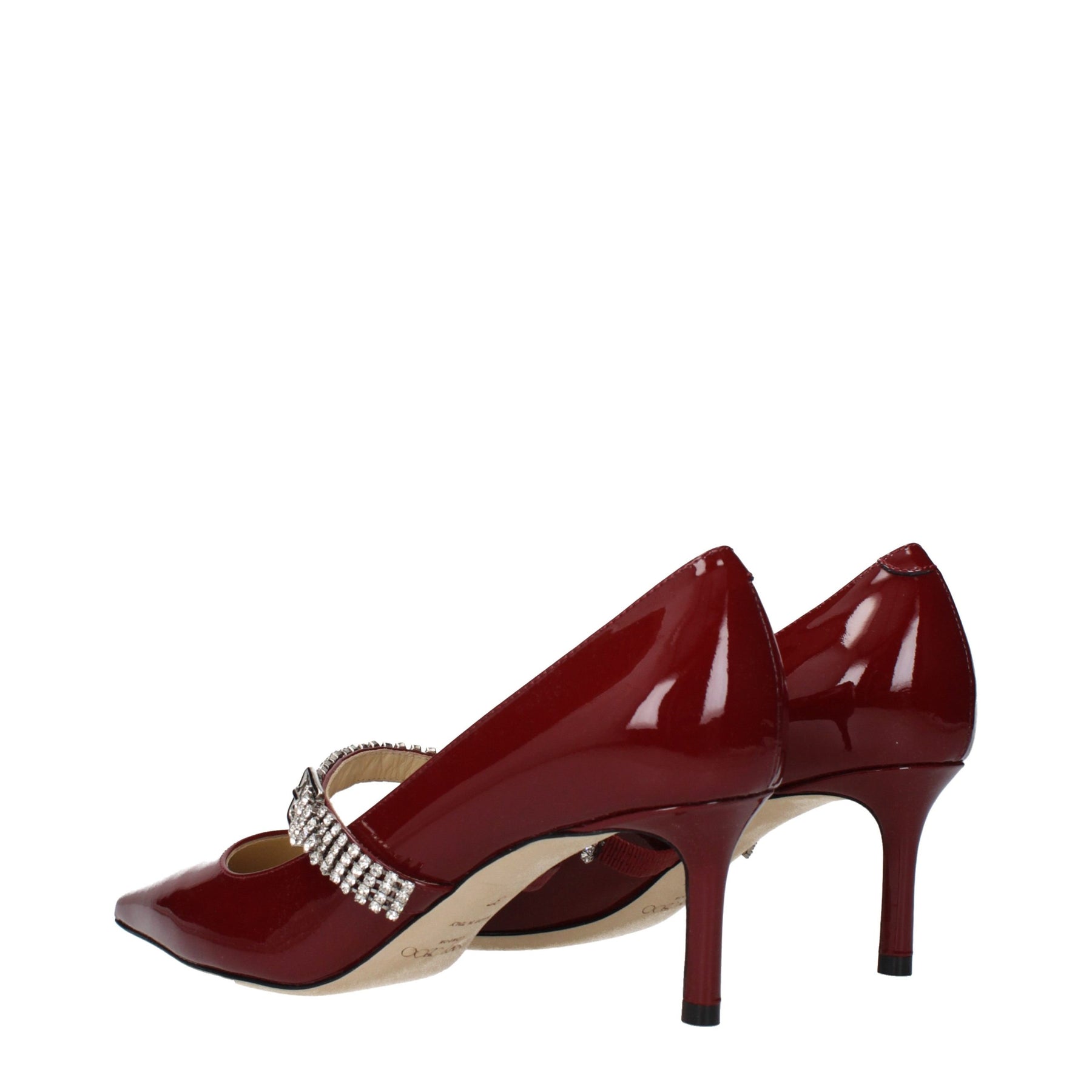 Jimmy Choo Red Leather High Heel Pumps | Regal Royce