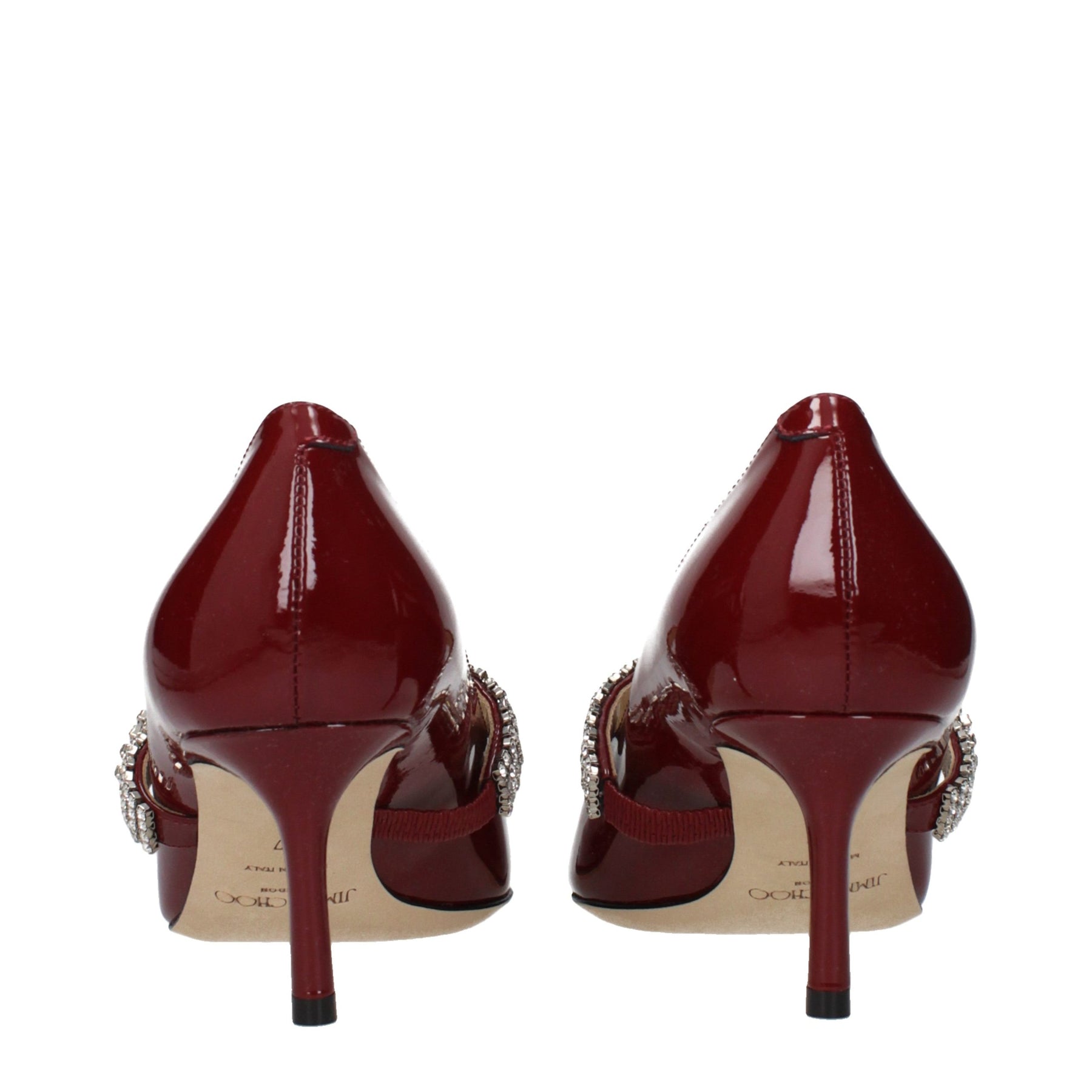 Jimmy Choo Red Leather High Heel Pumps | Regal Royce