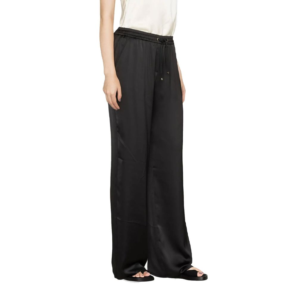 Herno Black Polyamide Casual Pants | Regal Royce