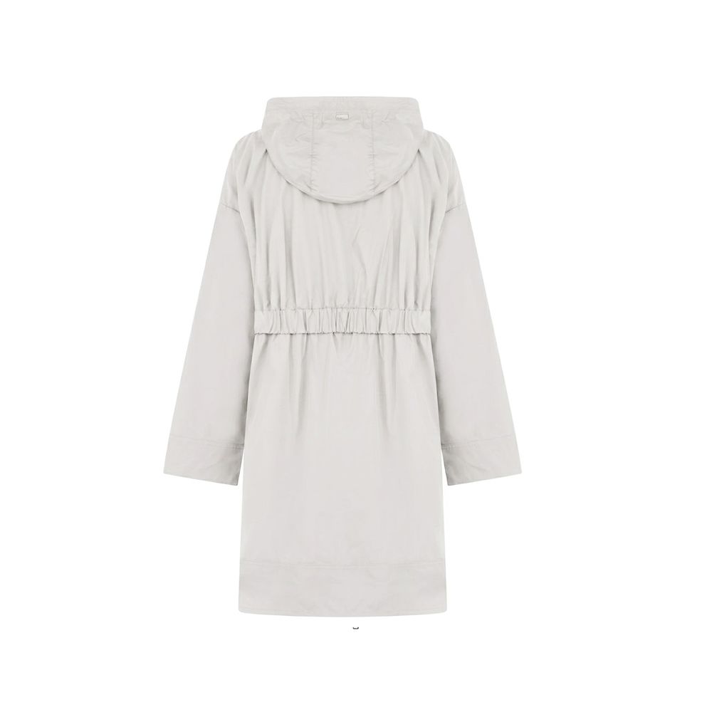 Herno Gray Elastane Coat | Regal Royce