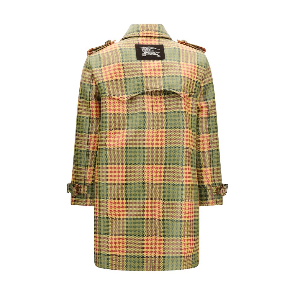 Burberry Multicolor Polyester Trench Coat | Regal Royce