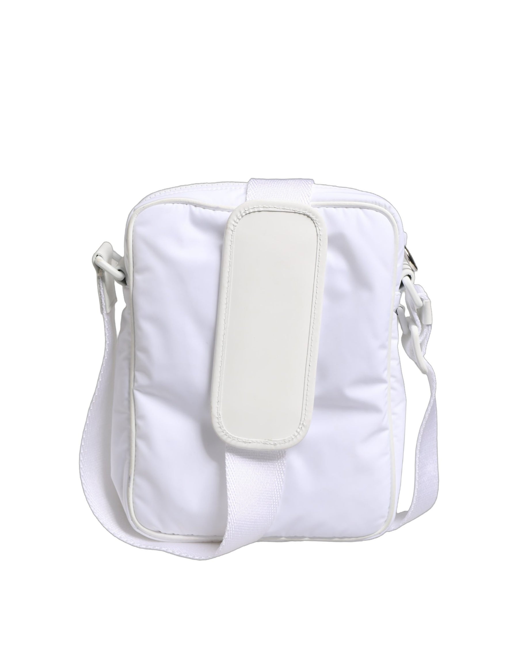 Dolce & Gabbana White Logo Plaque Crossbody Shoulder Borse Men Bag | Regal Royce